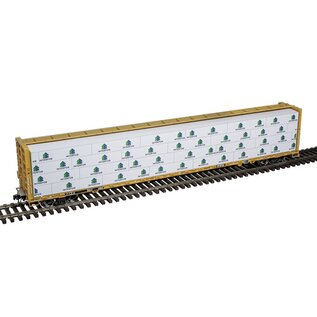 Atlas 3001792 73' Center Divided Flat Car, TTX, 3RL