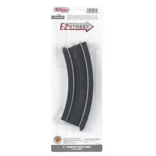 Bachmann 00262 E-Z Street 21" Diameter Curved Track Section, 4Pc.