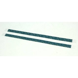 Model Engineering Works CWO-G Clerestory Window Insert, "O" Gauge, Green, 2Pcs