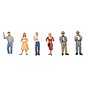 Woodland Scenics A1821 Pedestrians, Woodland Scenics HO