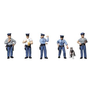 Woodland Scenics A1822 Policemen, Woodland Scenics HO