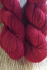 Hand Dyed Cherry Berry DK 185 Yds 2 Ply 3.5 Oz 80