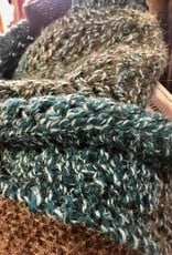 Handknit MidCable Scarf
