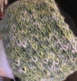 Hand knit head band/cowl