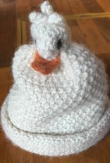 How cute is this! Soft, warm hand knit alpaca hat.