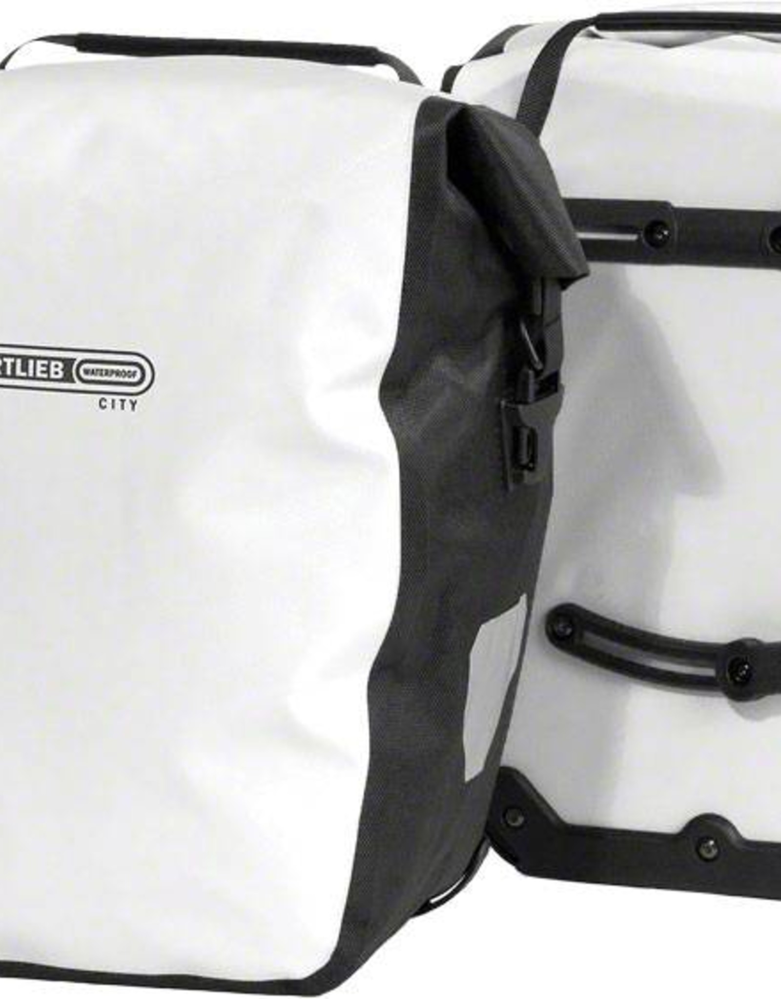 spreiding heilig mengsel Pannier - Ortlieb Back-Roller City Rear Pannier: Pair~ White/Black - Urban  AdvenTours