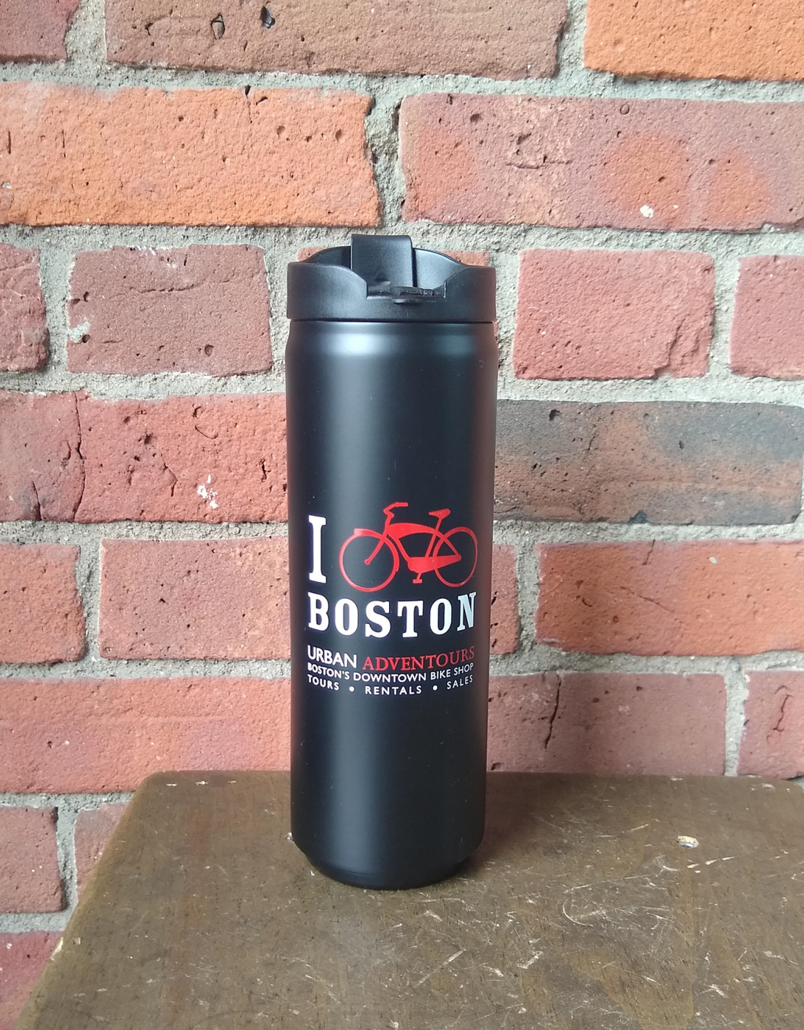 Thermos - Custom I Bke Boston 16oz Thermos - Urban AdvenTours