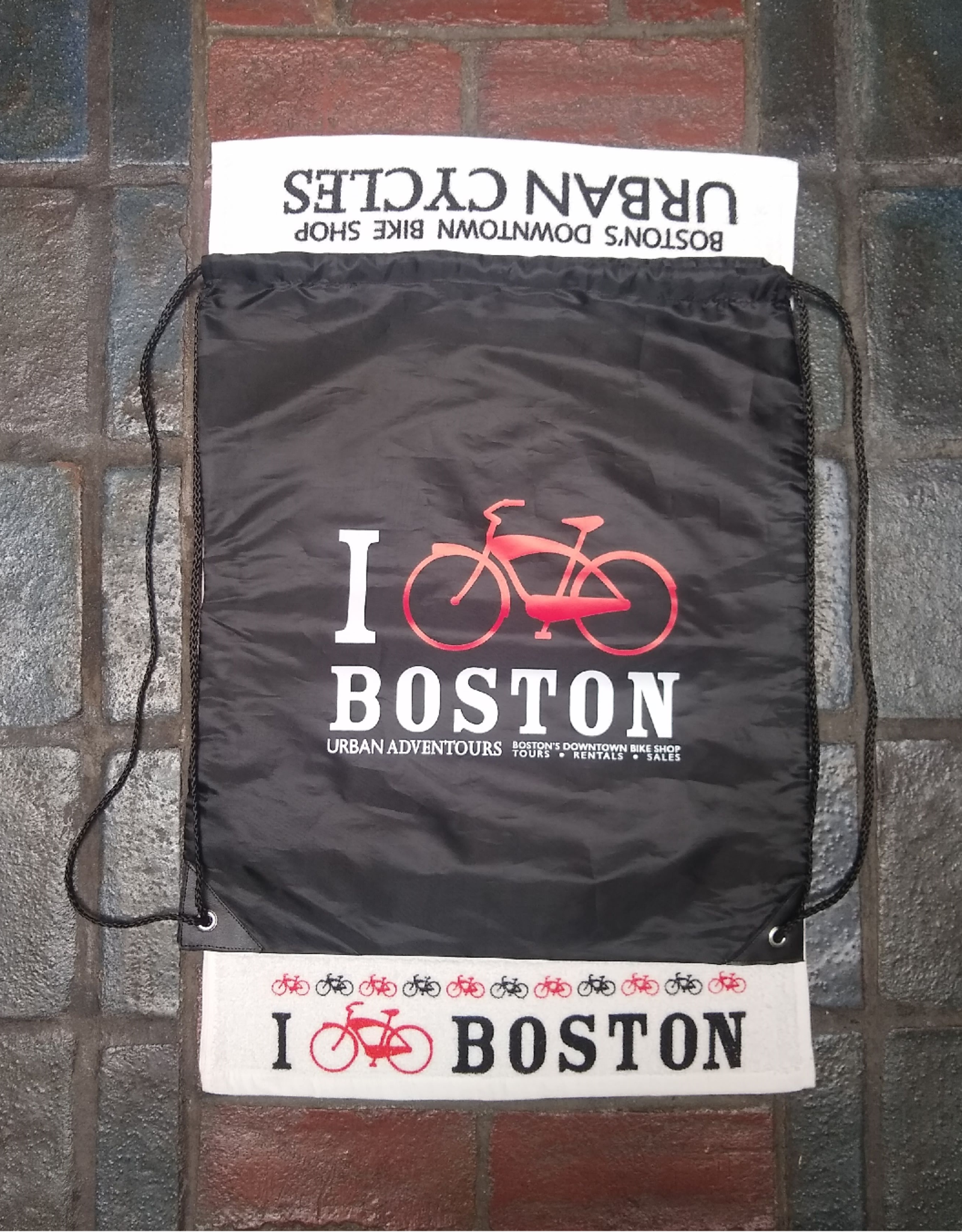 Accessory - I Bike Boston Cinch Bag