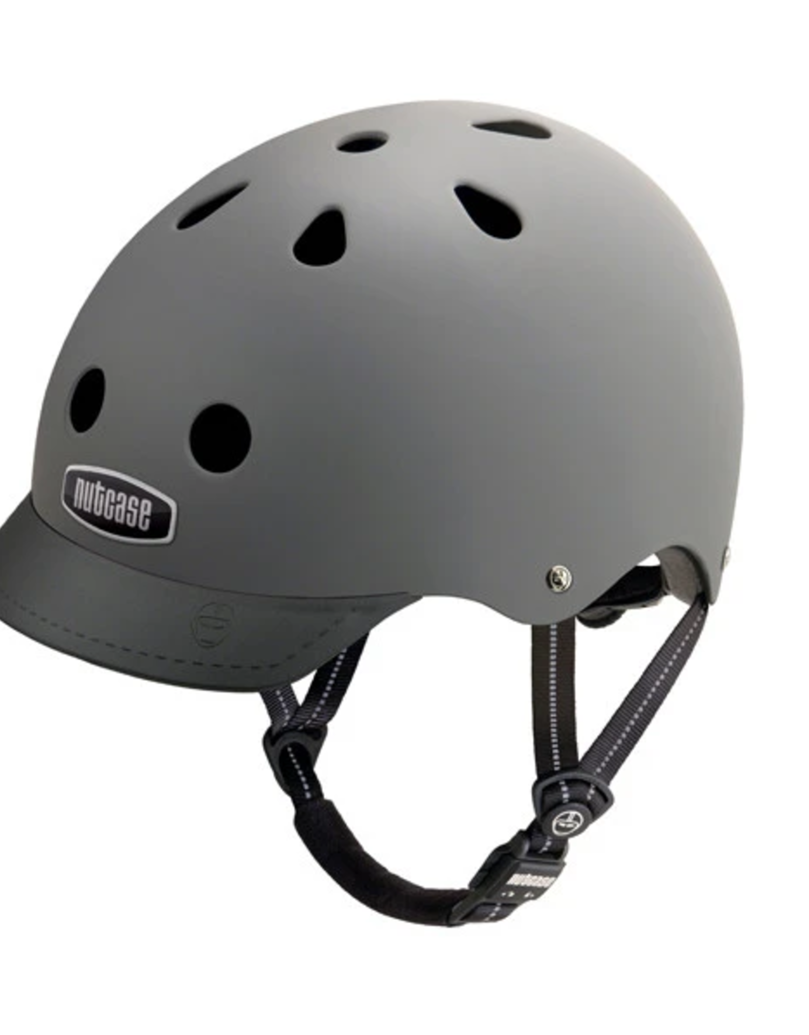 Nutcase Helmet - Nutcase Shark Skin Matte Grey Street