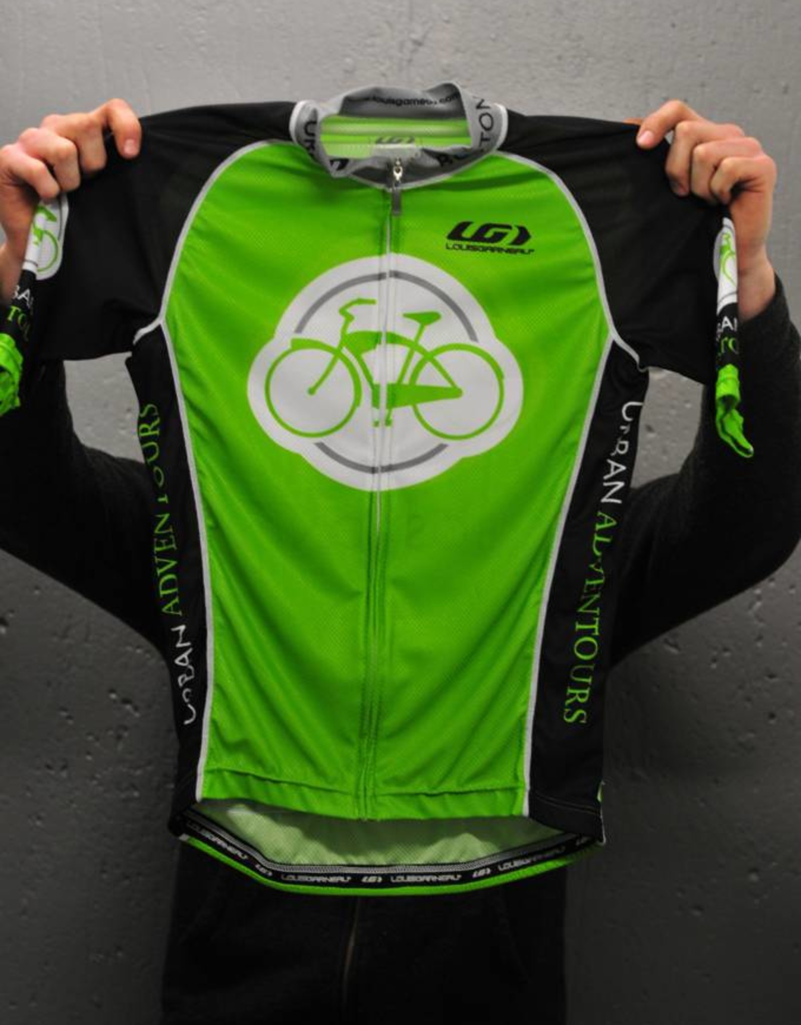 LOUIS GARNEAU FULL ZIP CYCLING JERSEY Unisex XS