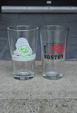 Pint Glass - I Bike Boston and UA 16oz Pint