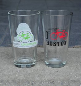 Pint Glass - I Bike Boston and UA 16oz Pint