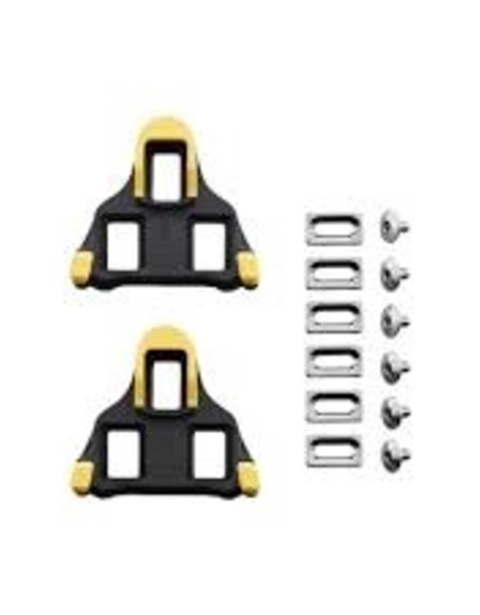 Shimano SM-SH11 SPD-SL Road Bike Cleat Set – 6° Float, Yellow (1 Pair)