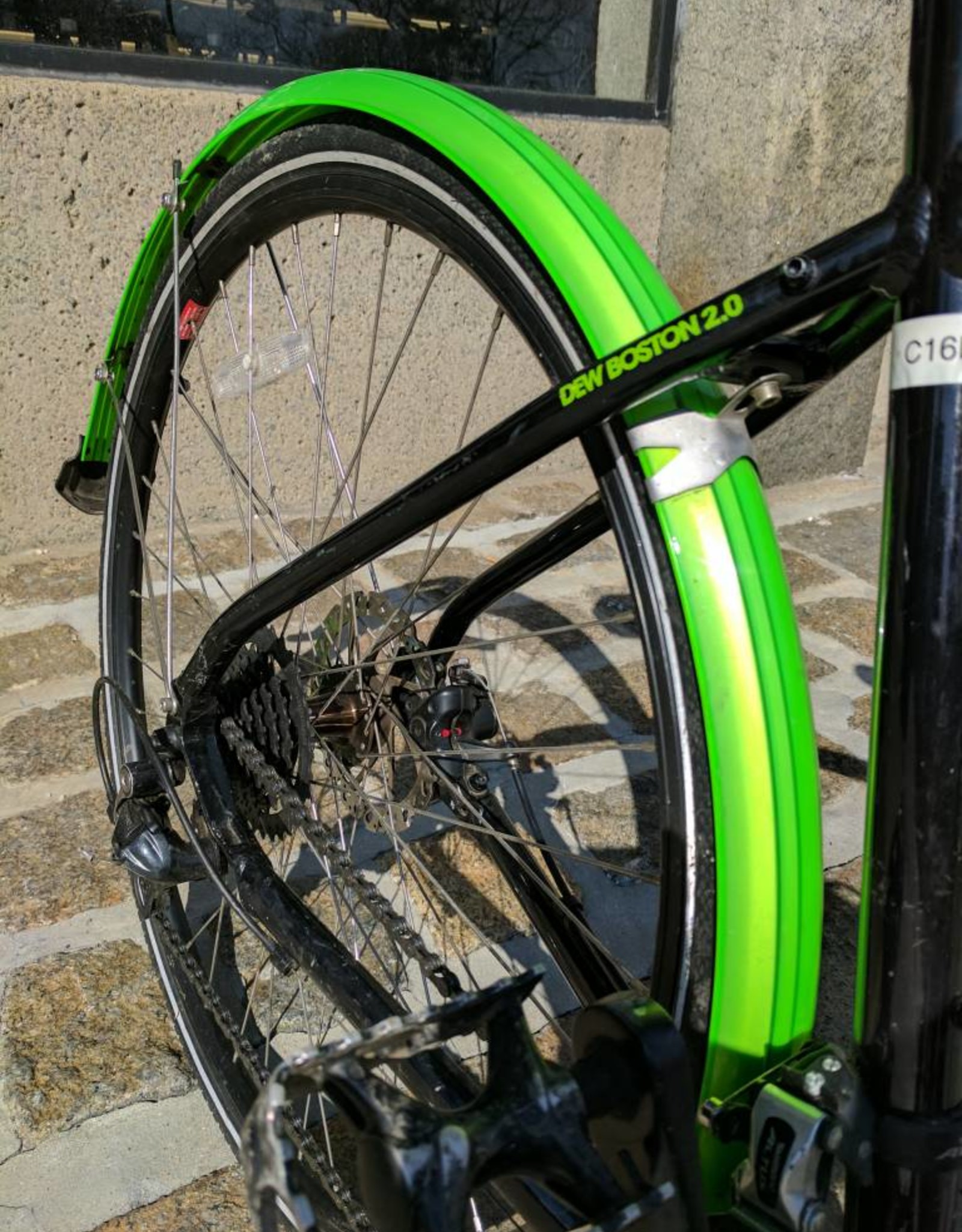 Biria UA "Signature" Green Fenders (pair)