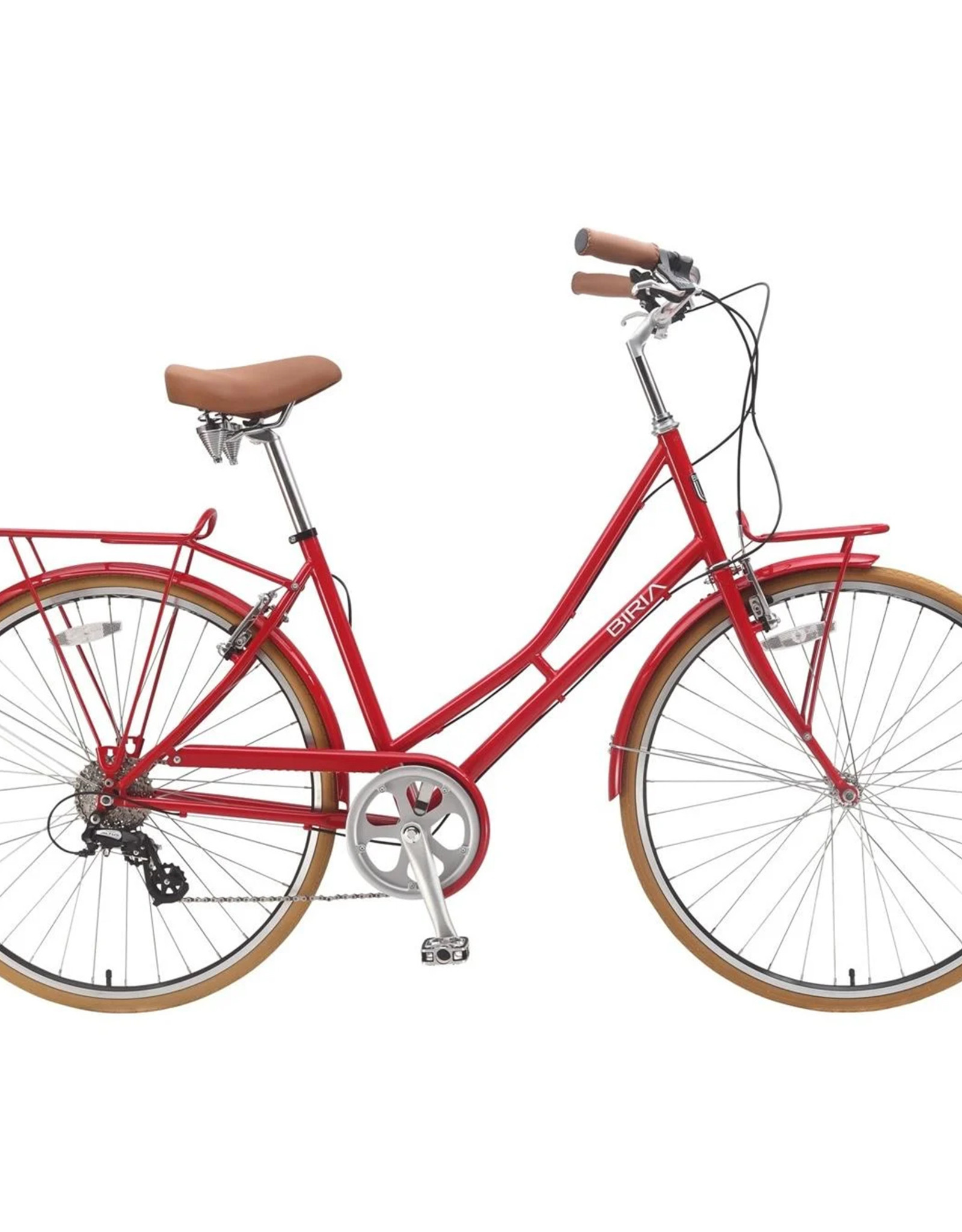 Biria Biria Citibike Ladies 8 Speed Bicycle (Red)