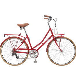 Biria Biria Citibike Ladies 8 Speed Bicycle (Red)