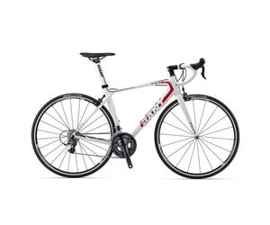 Giant TCR Advanced 1 2013 White/Red/Black Bicycle - Urban AdvenTours