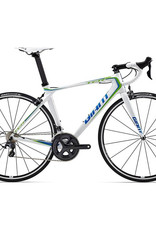 Giant TCR Advanced Pro 1 2015 White/Green/Blue Bicycle