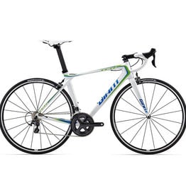 Giant TCR Advanced Pro 1 2015 White/Green/Blue Bicycle