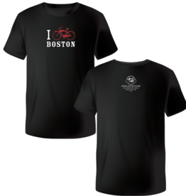 T-shirt - I Bike Boston - Mens