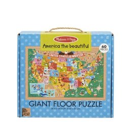 NP Giant Floor Puzzle - America the Beautiful