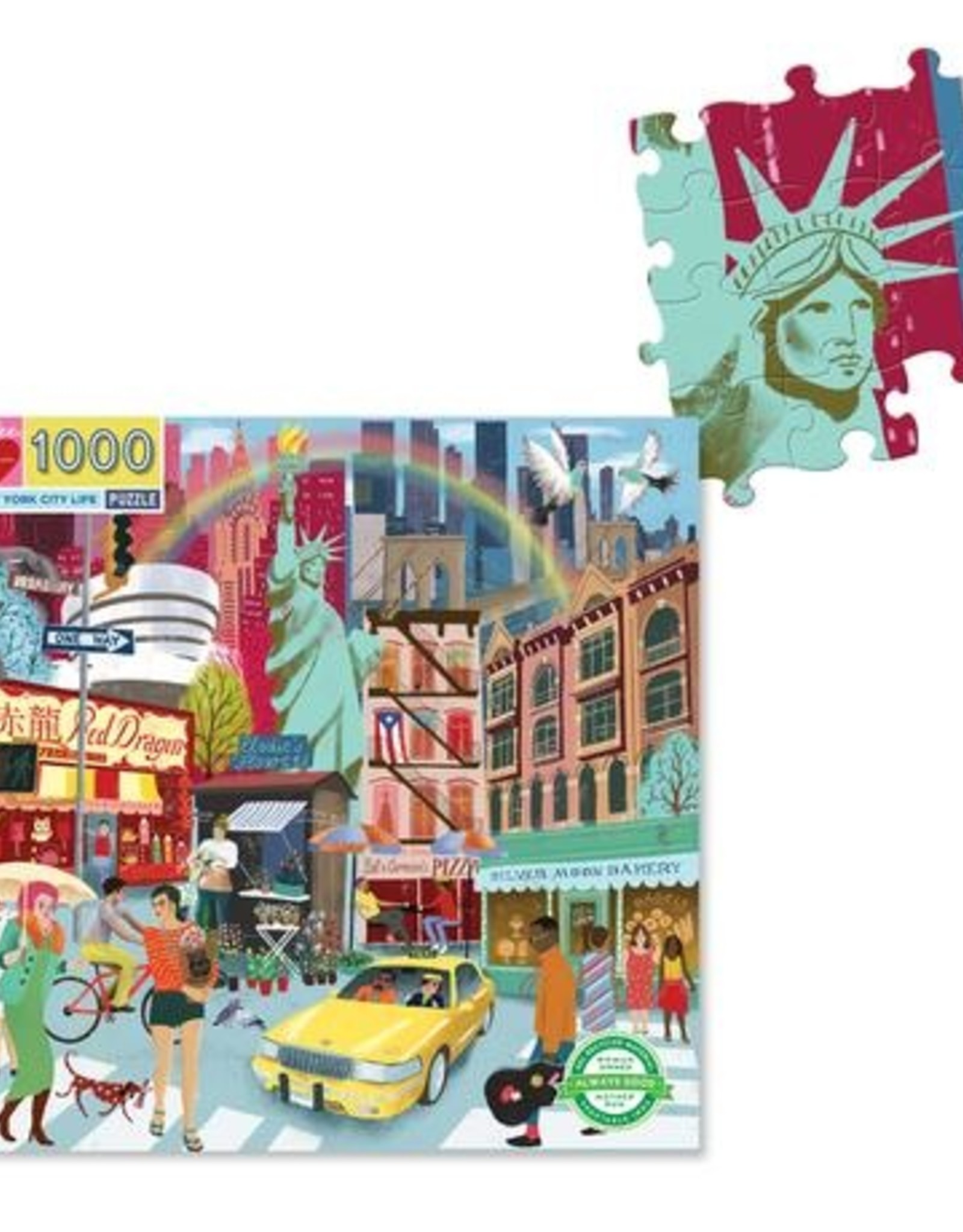 New York City Life 1000 Pc Sq Puzzle