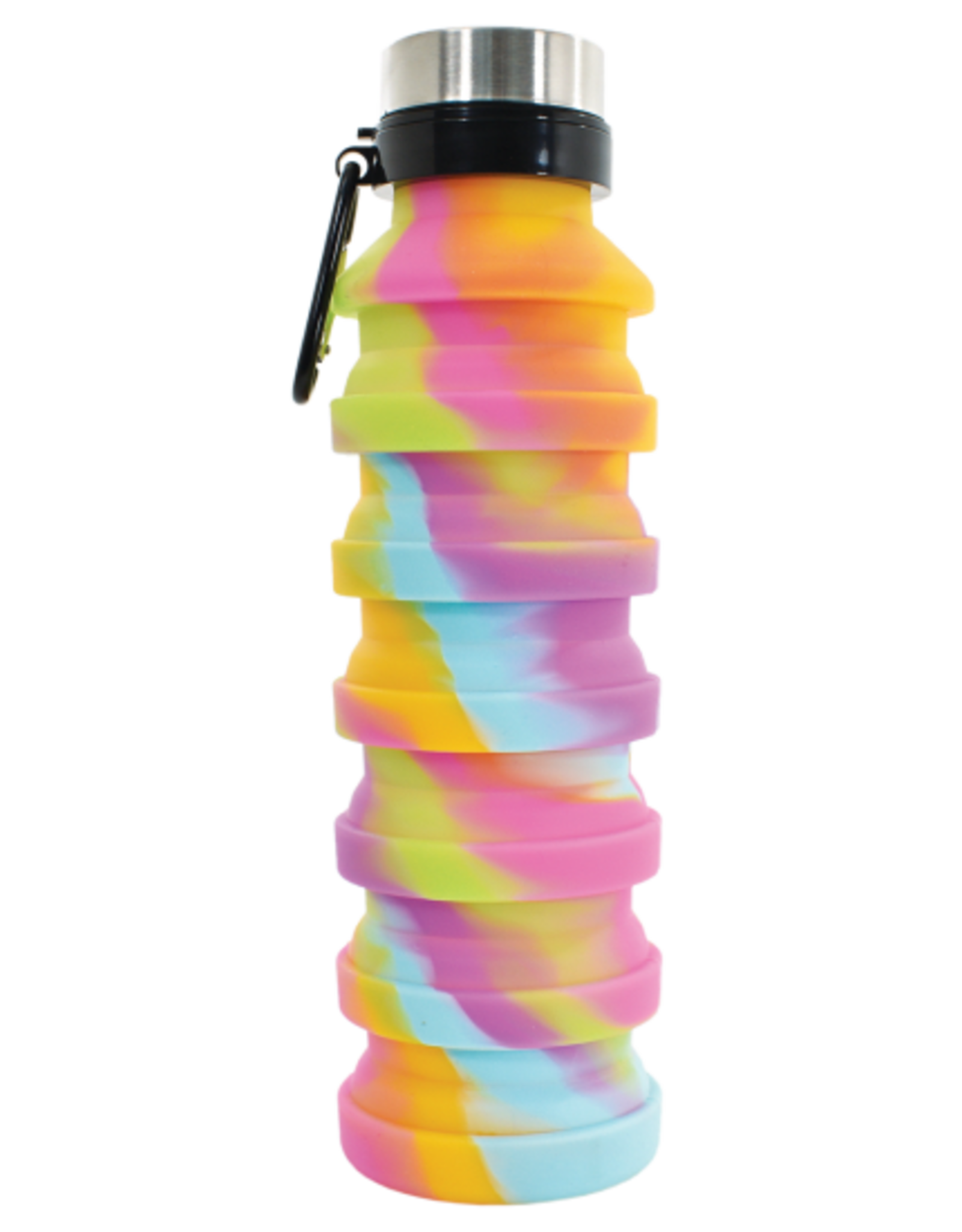 Pastel Tie Dye Metal Water Bottle