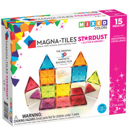 Magna-Tiles® Stardust 15 Piece Set