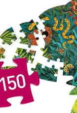Chameleon  Puzz'Art Shaped Jigsaw Puzzle