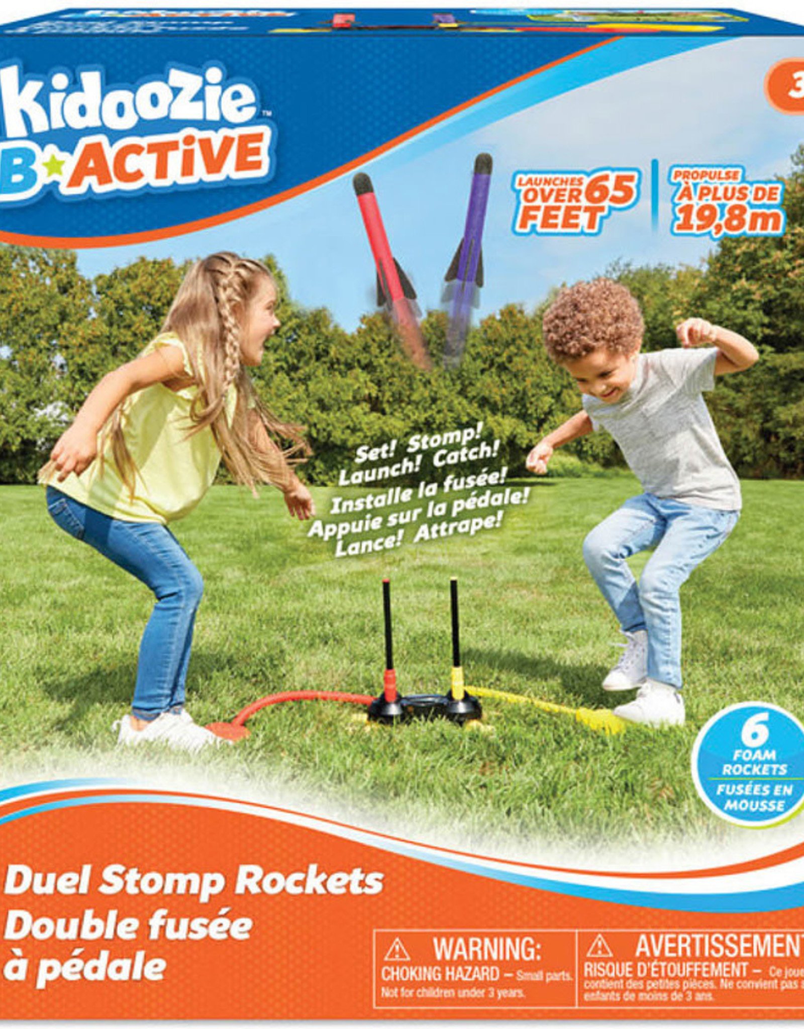 Kidoozie Duel Stomp Rockets