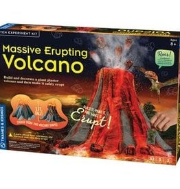 Massive Erupting Volcano