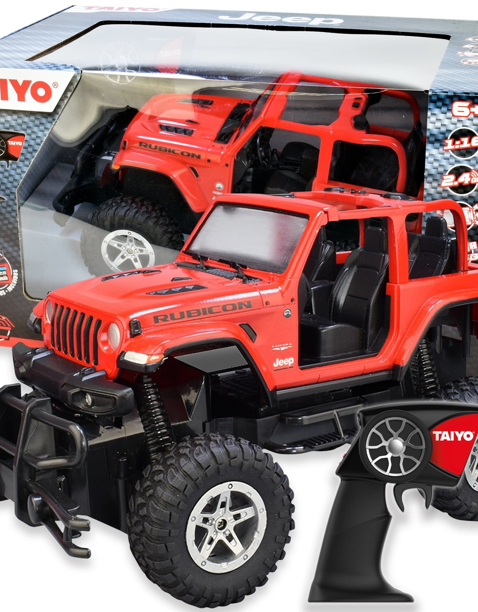 Taiyo Jeep Rangler Rubicon RC- 1:16 Scale