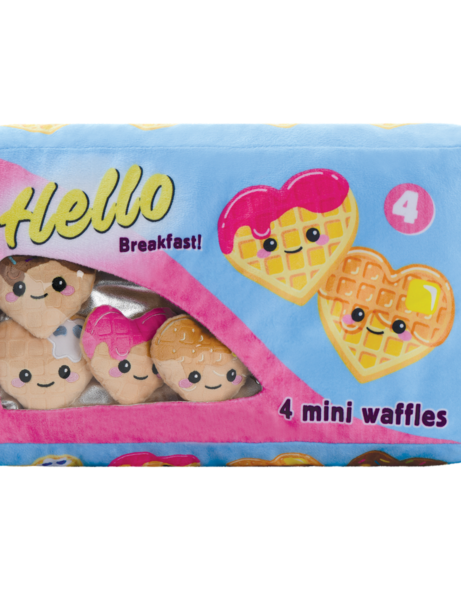 Hello Breakfast Waffles Furry and Fleece Plush