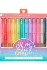 Oh My Glitter! Retractable Glitter Gel Pens - Set of 12