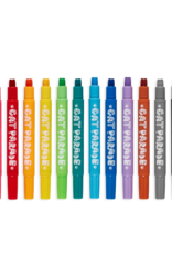 Cat Parade Twist-Up Watercolor Gel Crayons - Set of 12