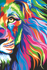 Artwille™ Paint By Number Neon Lion