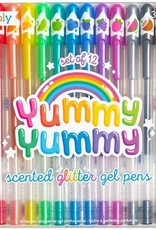 Yummy Yummy Scented Glitter Pens Set of 12