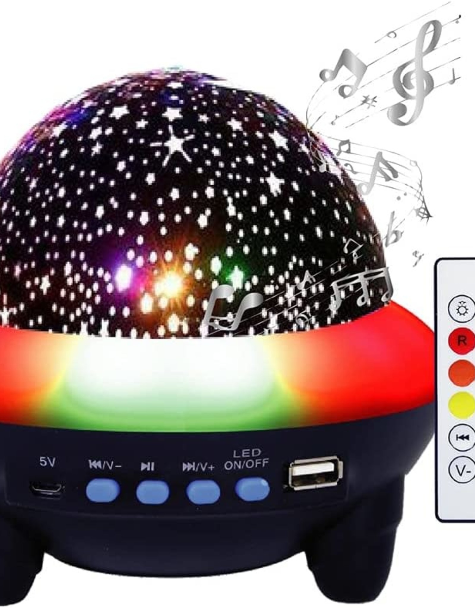 LED Starlight Sound Speaker