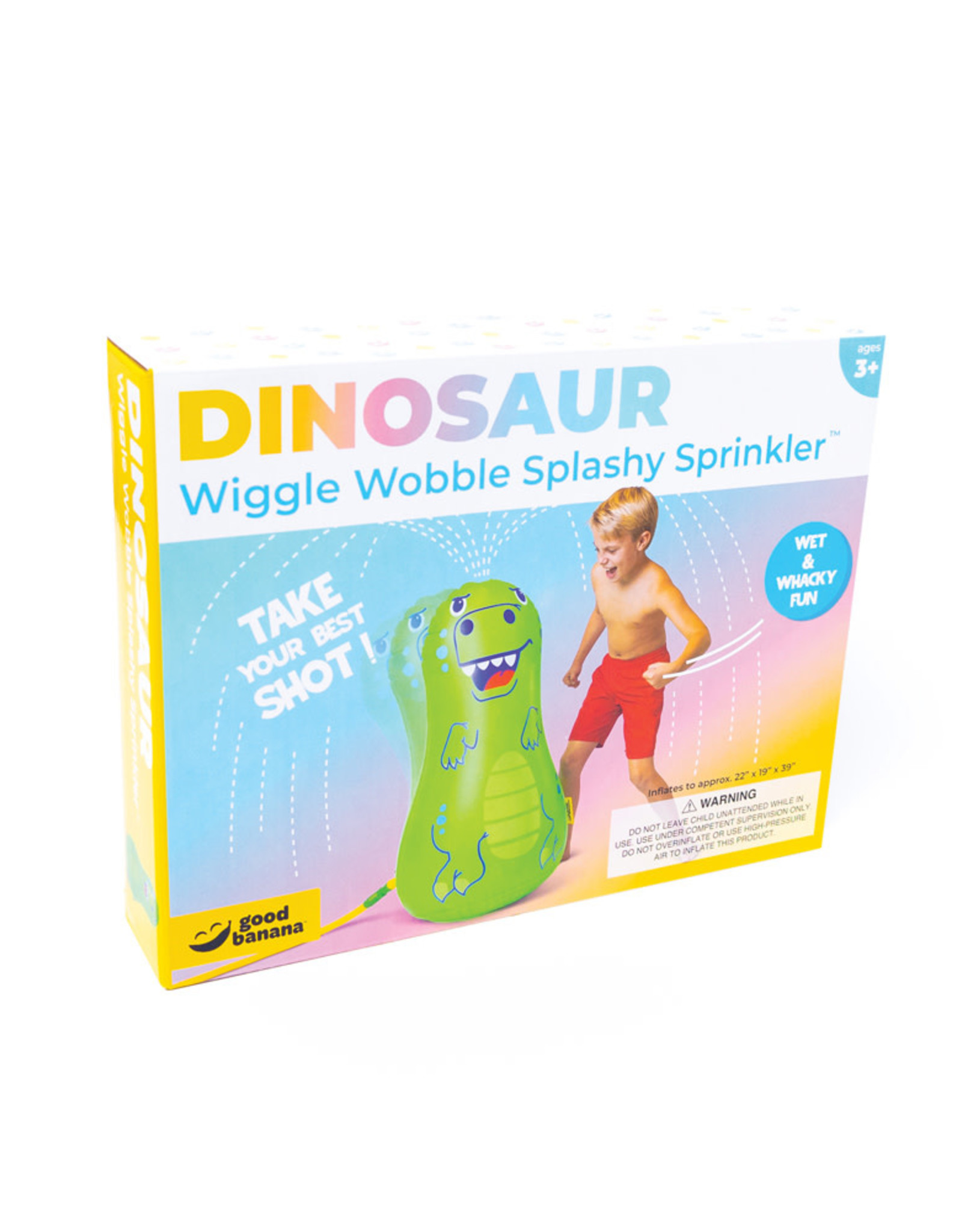 Dinosaur Wiggle Wobble Splashy Sprinkler