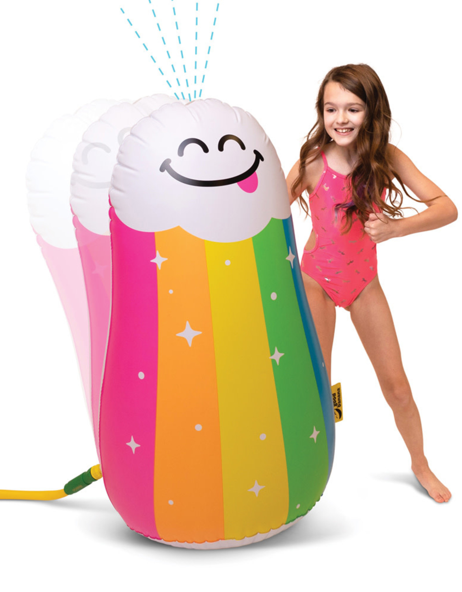 Rainbow Wiggle Wobble Splashy Sprinkler