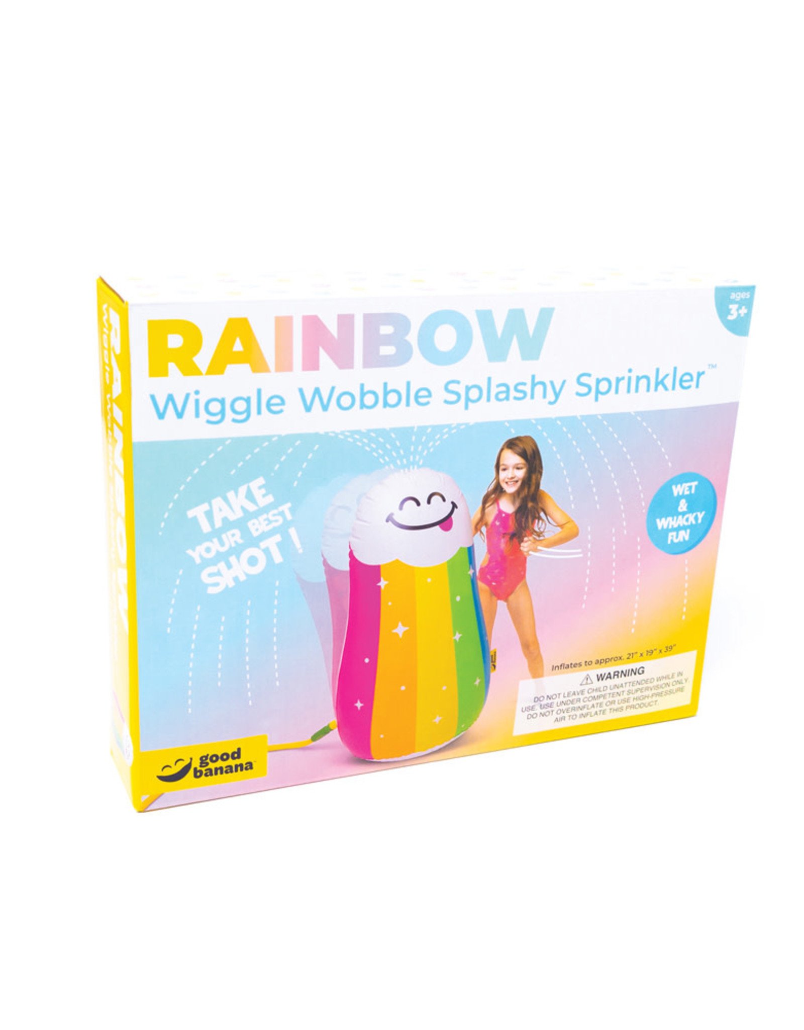 Rainbow Wiggle Wobble Splashy Sprinkler