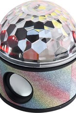 Fun Light Stereo Speaker Rainbow Glitter