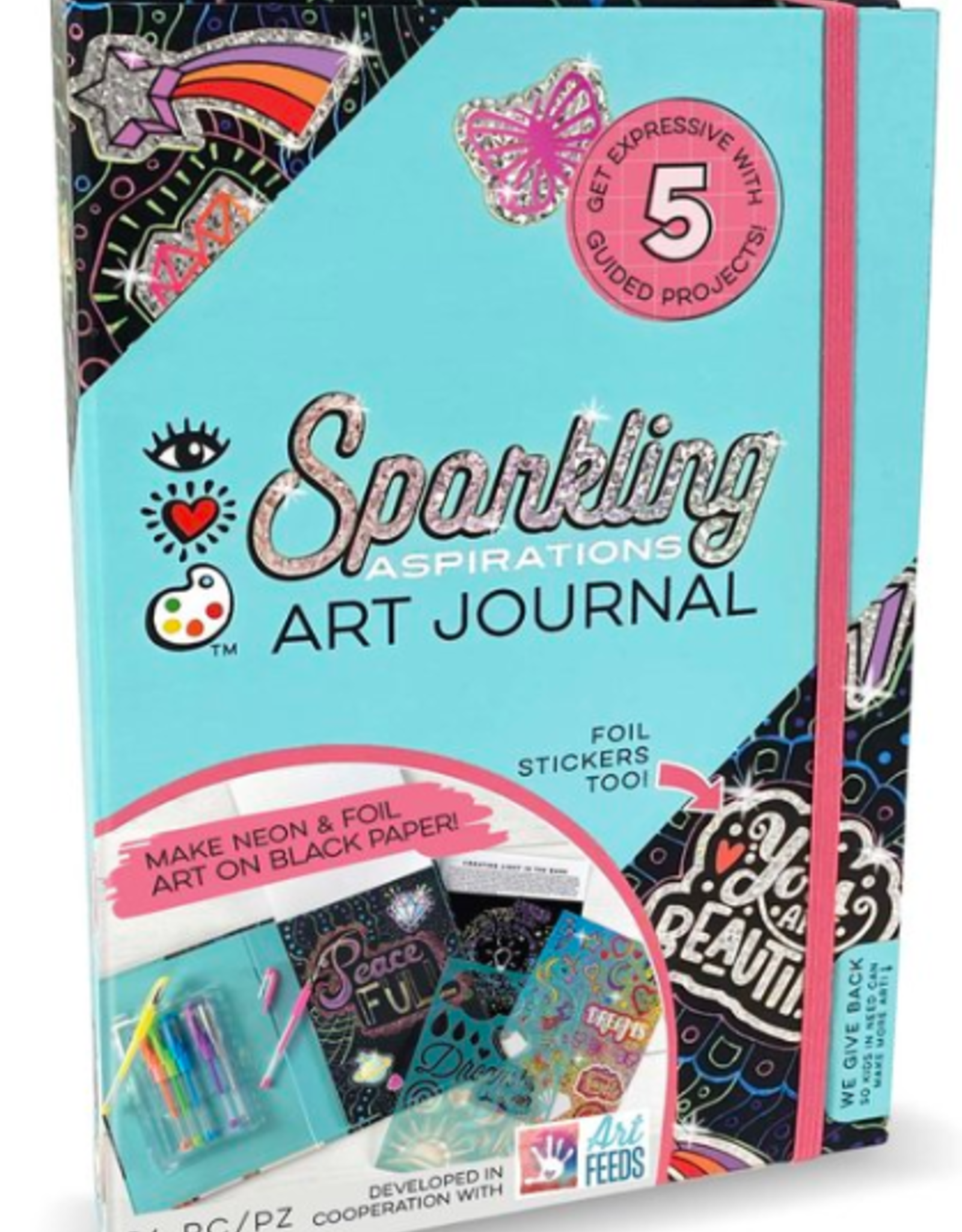 iHeartArt Sparkling Aspirations Art Journal