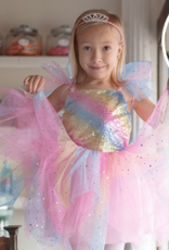 Rainbow Fairy Dress & Wings, Multi, Size 5-6