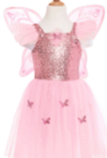 Pink Sequins Butterfly Dress & Wings, Size 5-7