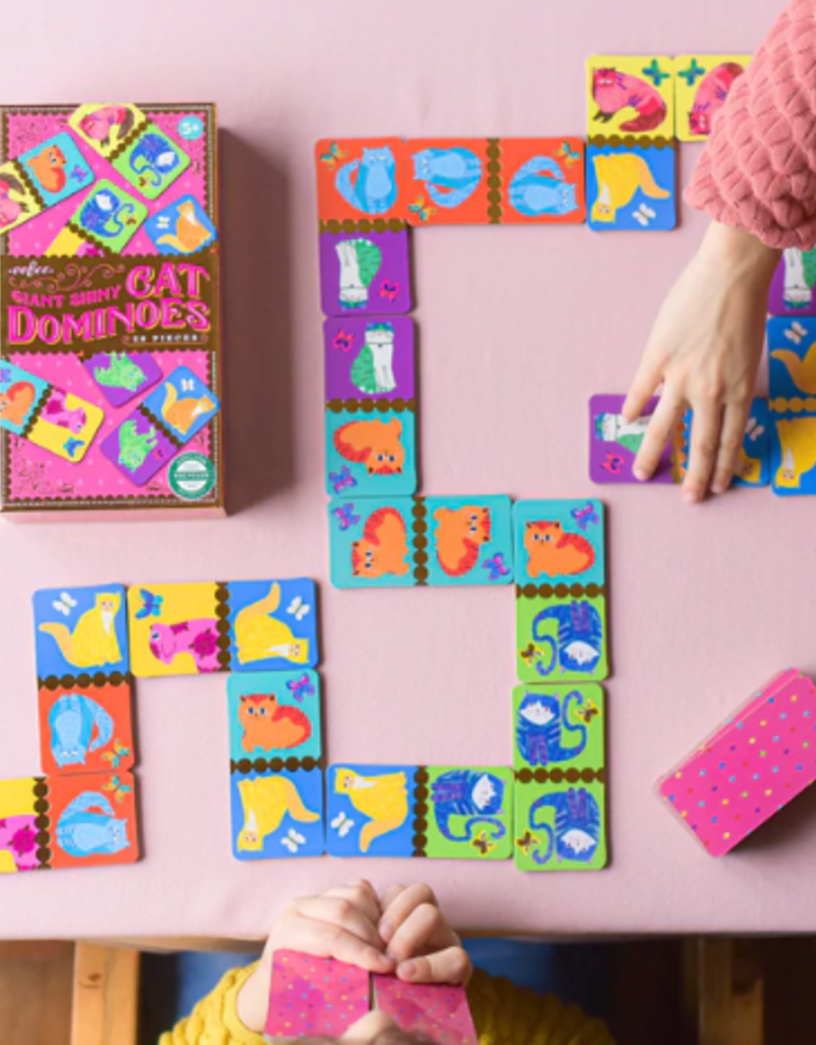 Giant Shiny Cat Dominoes 28 pcs