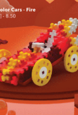 Tube 200PC Color Cars-Fire