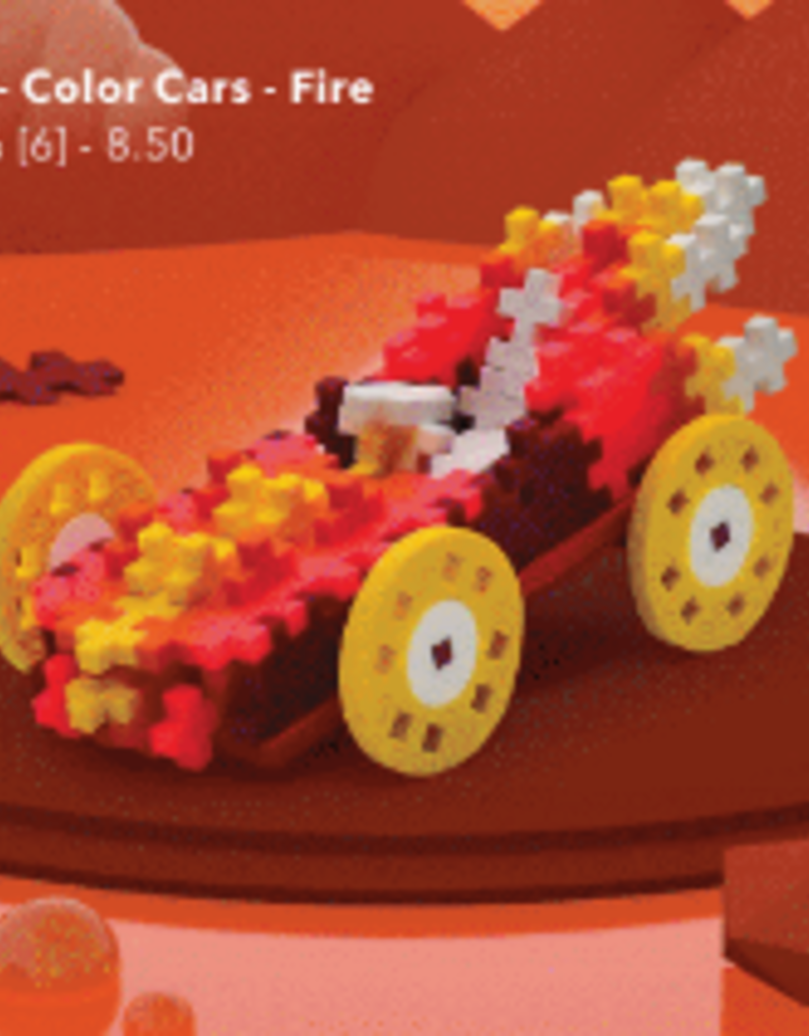 Tube 200PC Color Cars-Fire