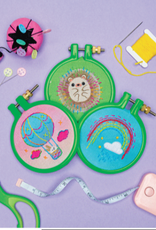 Super Cute Embroidery Book & Activity Kit