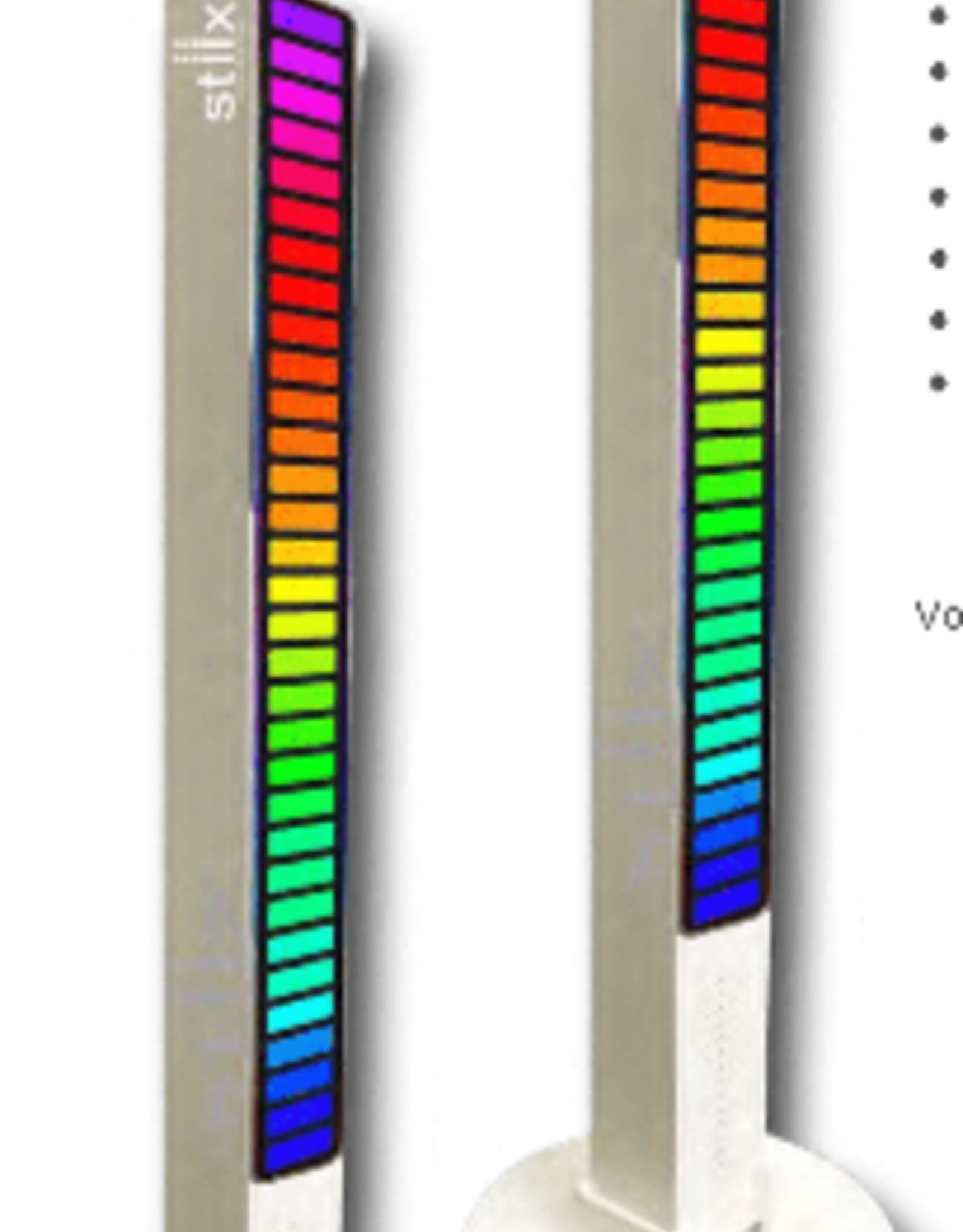 Stiix Spectrum RGB Light Speakers with True Wireless Stereo